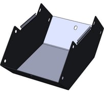 Угол внутренний (подъем) CABLIDERTRAYS замковый 90 град, оцинкованный ЛМЗП-300х150-0,7-90