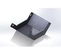 Угол внутренний (подъем) CABLIDERTRAYS замковый 90 град, оцинкованный ЛМЗП-400х60-0,8-90