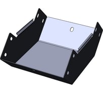 Угол внутренний (подъем) CABLIDERTRAYS замковый 90 град, оцинкованный ЛМЗП-500х100-0,7-90