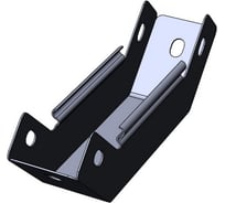 Угол внутренний (подъем) CABLIDERTRAYS замковый 90 град, оцинкованный ЛМЗП-50х50-1,2-90