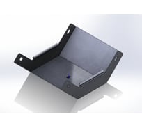 Угол внутренний (подъем) CABLIDERTRAYS замковый 90 град, оцинкованный ЛМЗП-600х60-0,8-90