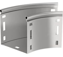 Поворот плавный IEK ESCA 45град тип Г01 100x200мм CPG01-0-45-100-200