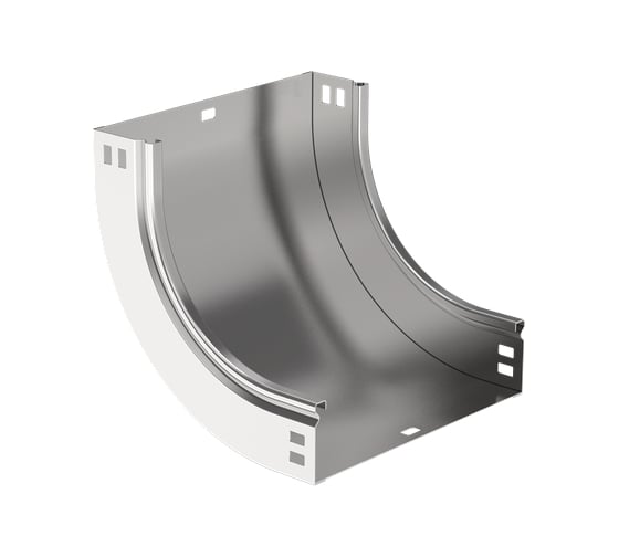 Поворот плавный IEK ESCA 90град тип В10 80x150мм CPV51-0-90-080-150 1