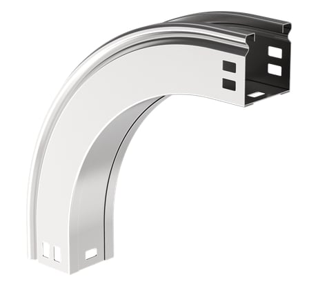 Поворот плавный IEK ESCA 90град тип В20 50x50мм CPV41-0-90-050-050