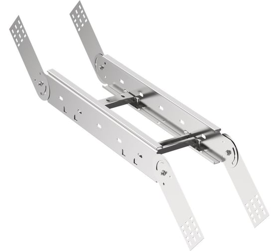 Поворот вертикальный шарнирный лестничный IEK LESTA 55x500 мм CPV06-4-55-500 1
