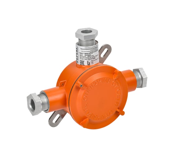 Коробка взрывозащищенная IEK ВРК-31-24-1-d с 3 вводами VRK11-34-3-24-D