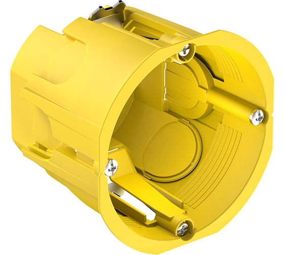Коробка установочная для полых стен Systeme Electric MultiBox 68(65) х 60 мм желтая IMT35151