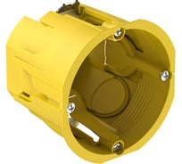 Коробка установочная для полых стен Systeme Electric MultiBox 68(65) х 60 мм желтая со стикером IMT351511