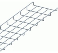 Проволочный лоток LANMASTER 25х200 мм, Ф3.8 мм, оцинкованный, 3 метра LAN-MT25x200-3.8EZ