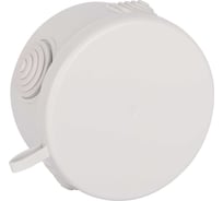 Коробка распаячная Рувинил для открытой проводки Тусо D 70мм H 50мм серая 67020М