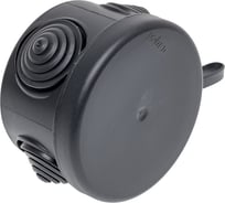 Коробка распаячная Рувинил для открытой проводки ТусоD 60мм H 40мм черная УХЛ1 67010МЧ