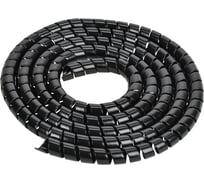 Спираль монтажная IEK СП-16 черная (2м/упак) USWB1-16-02-K02