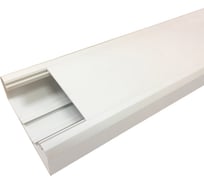Короб LANMASTER 120х50 мм, со съемной перегородкой, 2 метра, белый LAN-CT120x50-WH