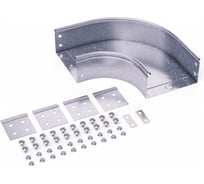 Угол горизонтальный DKC CPO 90 100x80, в комплекте с крепежными элементами и соединительными пластинами, 1 упаковка 36022KZL