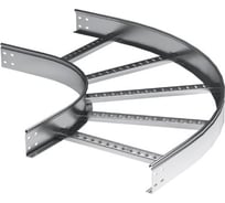 Угол горизонтальный DKC 90 градусов, 100x600 R 300, в комплекте с крепежными элементами и соединительными пластинами, 1 упаковка LC1360K