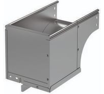 Угол вертикальный внешний DKC CDSD 90 осн.200 H80, в комплекте с крепежными элементами и соединительными пластинами 37004K