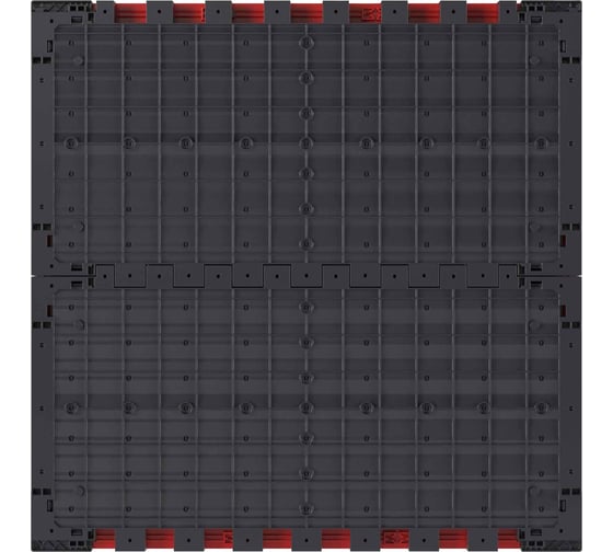 Пластиковый колодец для кабельной канализации DKC 750x750x750 под разгрузочную плиту 1 шт 270750UP