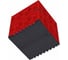 Пластиковый колодец для кабельной канализации DKC 750x750x750 под разгрузочную плиту 1 шт 270750UP 1