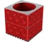 Пластиковый колодец для кабельной канализации DKC 750x750x750 под разгрузочную плиту 1 шт 270750UP 2