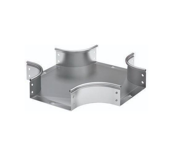 Ответвитель крестообразный DKC DPX 150x100, в комплекте с крепежными элементами и соединительными пластинами, 1 упаковка 36222K