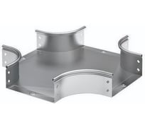 Ответвитель крестообразный DKC DPX 300x50, в комплекте с крепежными элементами и соединительными пластинами, 1 упаковка 36185K