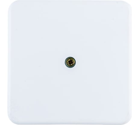 Распаечная коробка для кабель-канала УРАЛ ПАК 75х75х28мм, белая, без клеммы IP40 КР-513190075-056