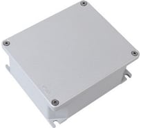 Коробка ответвительная DKC алюминиевая окрашенная с силиконовым уплотнителем, tмон. И tэксп. = 60, IP66/IP67, RAL9006, 178x1 ШТ 653S03