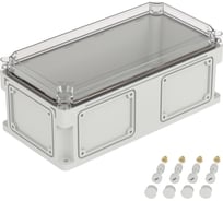 Корпус DKC RAM box без МП 400x200x160 мм, с фланцами, прозрачная крышка высотой 35 мм, IP66/IP67 1 ШТ 542311