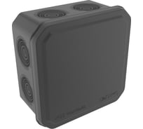 Коробка ответвительная DKC с 8 2 кабельными вводами д.25/20 мм, IP55, 100x100x50 мм,черный 1 ШТ 53800B