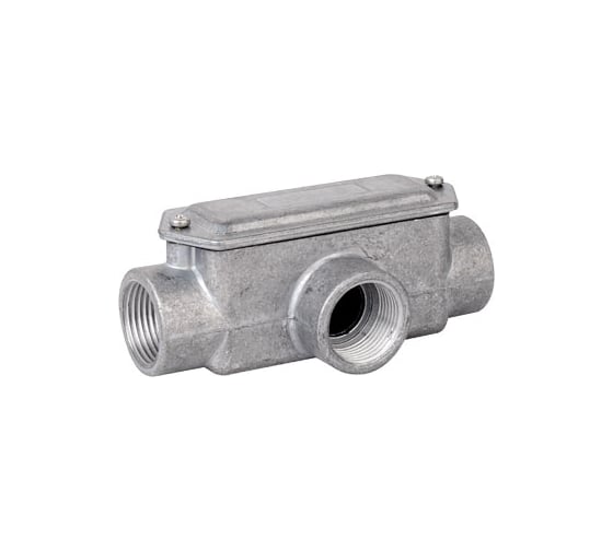 Коробка ответвительная DKC алюминиевая, 3 ввода, М40x1,5 ,IP55, 171x78x71мм 1 ШТ 6330 40 6330-40 1