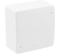 Коробка распределительная DKC для к/к, 110x110x55 мм розница, 1 шт в пакете 1 ШТ 01869R