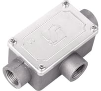 Коробка ответвительная DKC алюминиевая, 3 ввода, М16x1,5 ,IP55, 118x67x42мм 1 ШТ 6330 16A 6330-16A
