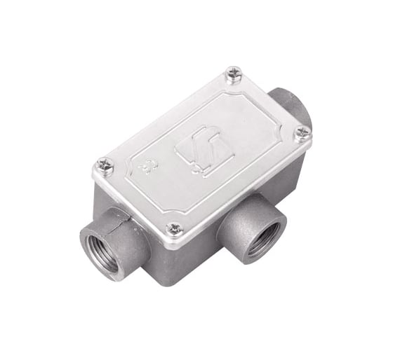 Коробка ответвительная DKC алюминиевая, 3 ввода, М16x1,5 ,IP55, 118x67x42мм 1 ШТ 6330 16A 6330-16A
