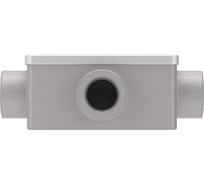 Коробка ответвительная DKC алюминиевая, 3 ввода, М20x1,5 ,IP55, 118x67x42мм 1 ШТ 6330 20 6330-20