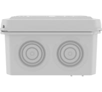 Коробка ответвительная DKC с 8 2 кабельными вводами д.20/20мм IP55 70x70x40мм белый 1 ШТ 53770