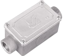 Коробка протяжная DKC алюминиевая, 2 ввода 180, М16x1,5 ,IP55, 118x51x42мм 1 ШТ 6030 16A 6030-16A
