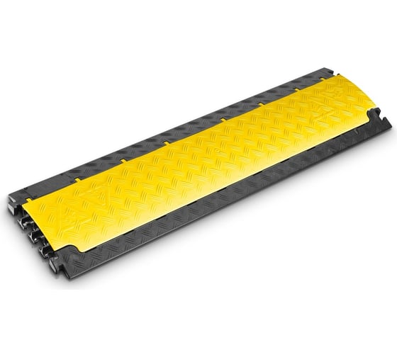 Напольный кабель канал Adam Hall Defender NANO 6-канальный желтый 85150