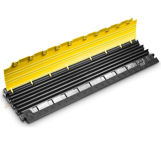 Напольный кабель канал Adam Hall Defender NANO 6-канальный желтый 85150