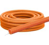 Гофра для кабеля TDM ELECTRIC 63мм ПНД с зондом 15 метров легкая оранжевая SQ0413-0017