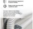 Гофра для кабеля TDM ELECTRIC 32мм ПВХ с зондом 50 метров легкая, белая SQ0401-0332 4