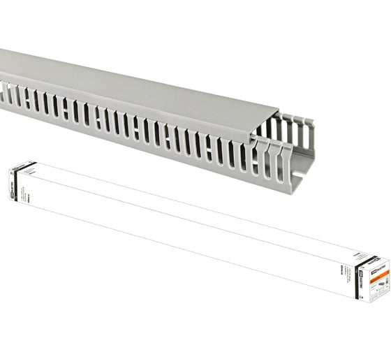 Кабель-канал TDM ELECTRIC перфорированный 25x60 перфорация 6/8 мм (32 м) SQ0410-0021 1