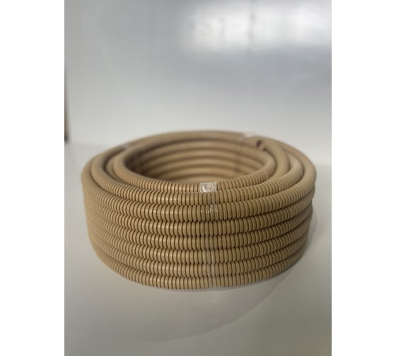 Труба гофрированная KOPOS Монофлекс ПВХ легкая 350N Сосна с/з d16 мм 1416 (K25D) Mflex-1416_S25D