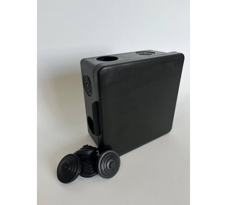 Коробка распределительная KOPOS черная RK 8110 (FD) для О/П 100x100x50мм 8хD25мм, IP54 RK-8110_FD