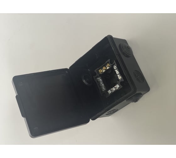 Коробка распределительная KOPOS черная RK 8101 (FD) для О/П 80x80x50мм 7хD25мм, IP54 RK-8101_FD