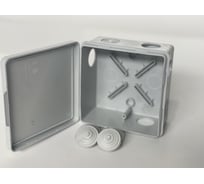 Коробка распределительная KOPOS серая RK 8101 (KD) для О/П 80x80x50мм 7хD25мм, IP54 RK-8101_KD