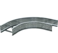 Лестничный угол DKC 90 градусов, 80x400, R660, горячий цинк, ULD684HDZ