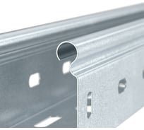 Листовой перфорированный лоток DKC 50х50 L3000, сталь 0,6мм, S3 SPL3505