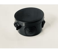 Коробка распределительная KOPOS черная KR 65 (FD) для О/П D=68x40мм 4хD20мм, IP54 KR 65_FD