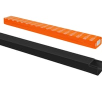 Кабель-канал черный TDM ELECTRIC 60х40, 2 метра, упаковка 9 штук SQ0402-2909