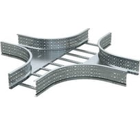 Х-ответвитель DKC лестничный 200x500, R660, горячий цинк ULX625HDZ 98537